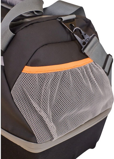 Dual Deck Black Waterproof Shooting Bag 12 Cartridge Boxes Castellani