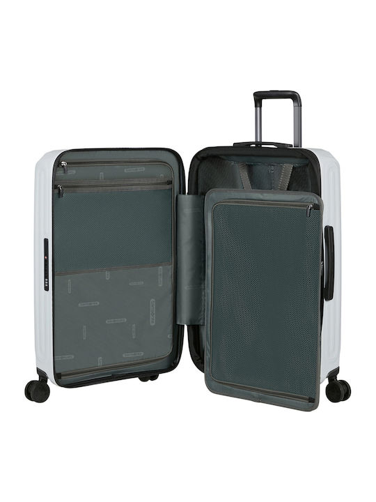 Samsonite Spinner Среден Куфар за Пътуване Твърд Metallic Stone Височина 69см.