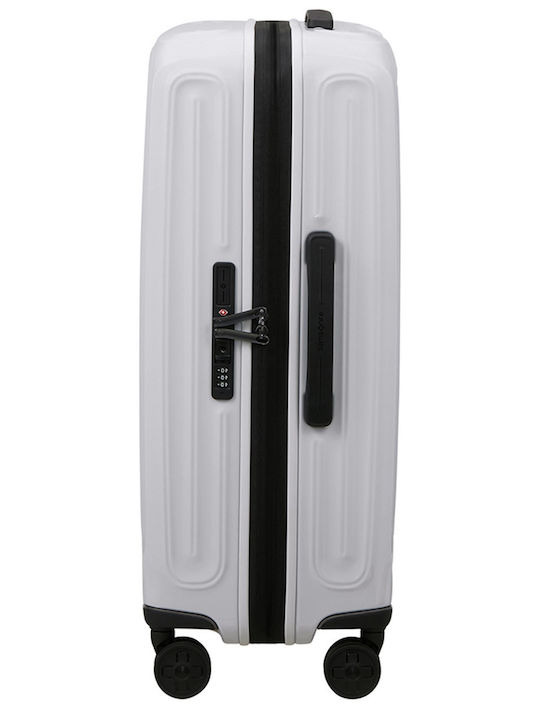 Samsonite Spinner Среден Куфар за Пътуване Твърд Metallic Stone Височина 69см.