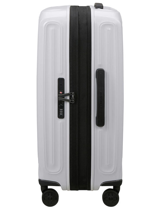Samsonite Spinner Среден Куфар за Пътуване Твърд Metallic Stone Височина 69см.