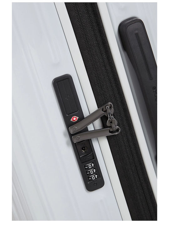 Samsonite Spinner Среден Куфар за Пътуване Твърд Metallic Stone Височина 69см.