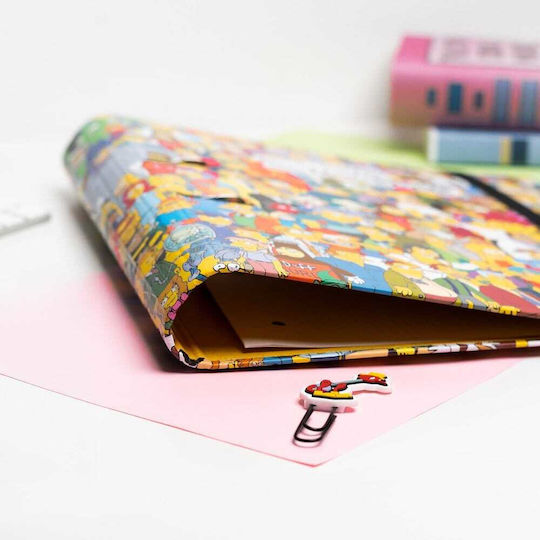 Simpsons Ring Binder 2 Rings 32 X 28 Cm