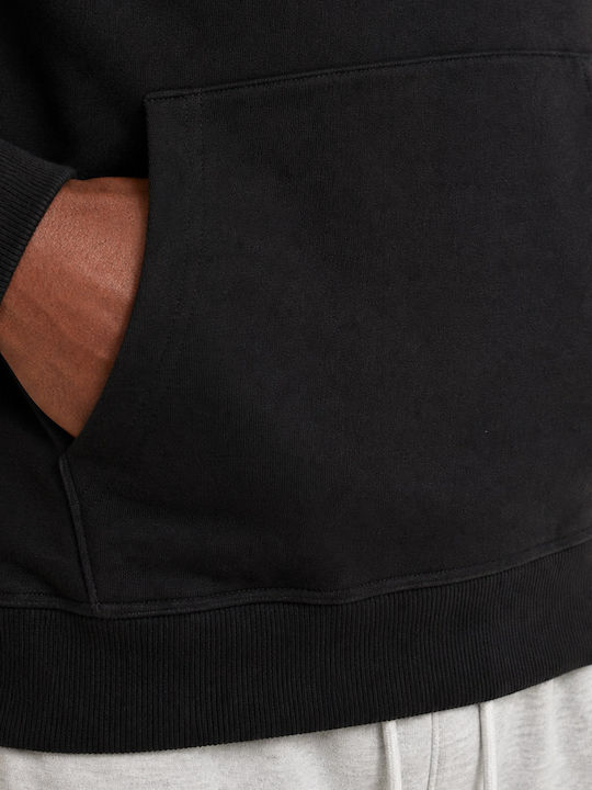 Hooded Black Sweatshirt