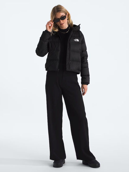 Hydrenalite Jachetă Dama Puffer Scurtă Pentru Iarnă Negru Tnf