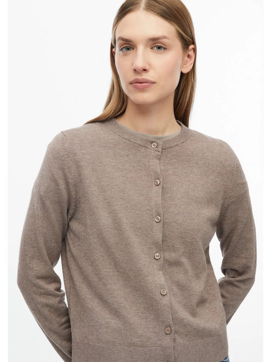 Women's Knitted Cardigan Beige