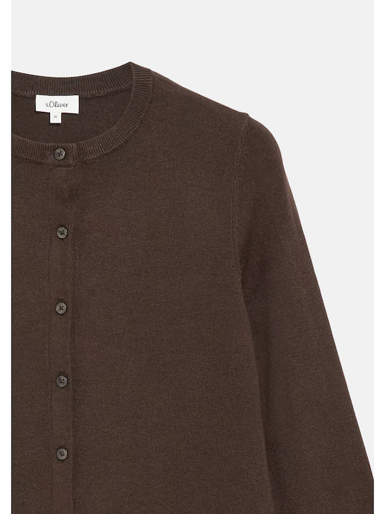 Women's Knitted Cardigan Brown