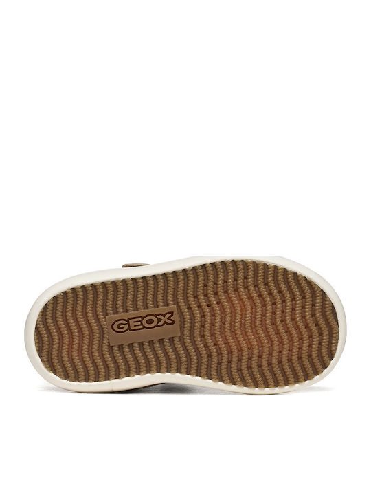 Kids Anatomic Sneakers with Hoop & Loop Closure Gold