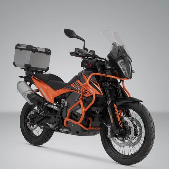 Set Bază Valiză Topcase SW-Motech Trax Adv KTM 890 Adventure R Argintiu