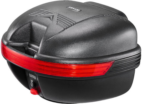 Vevor Motorrad-Topcase 30l Universell Wasserdichte Hecktasche Pp Abnehmbares Top-Box Motorrad Schloss Sicherheit & Rücken Gepäckaufbewahrung