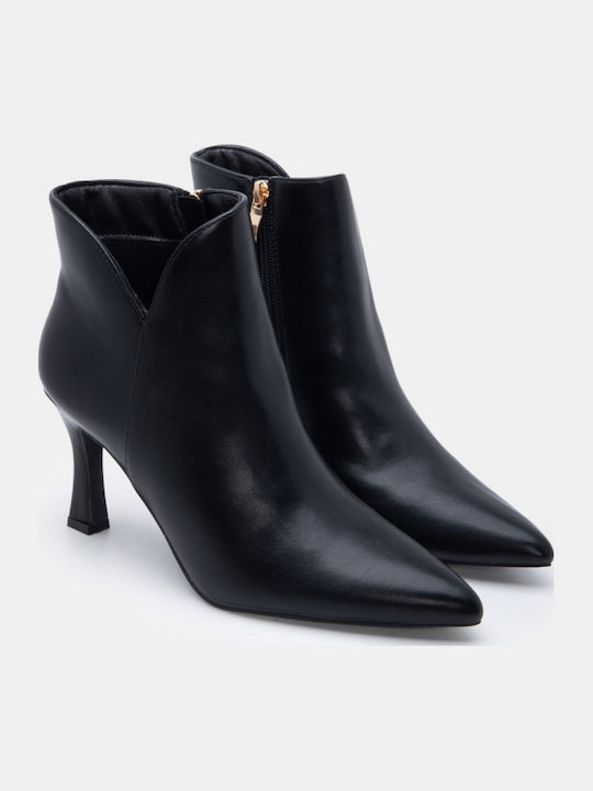 Damen Stiefeletten mit Absatz Schwarz