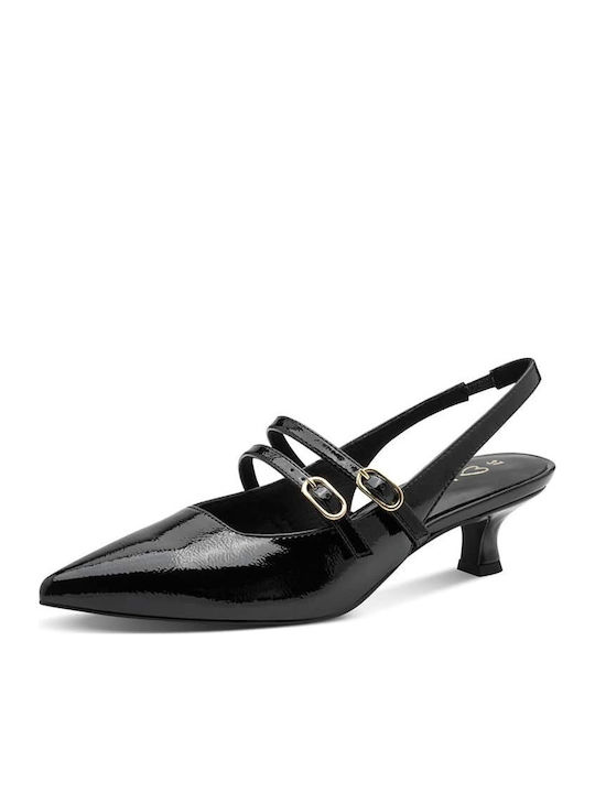 Heels from Patent Leather Black