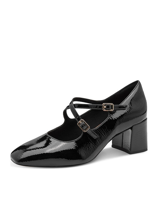 Lackleder Pumps Schwarz