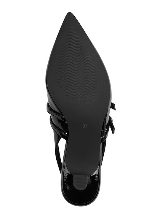 Heels from Patent Leather Black