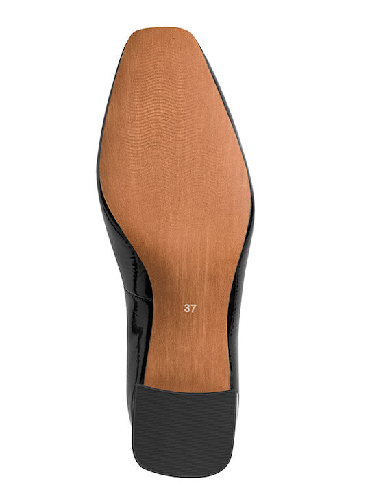 Lackleder Pumps Schwarz