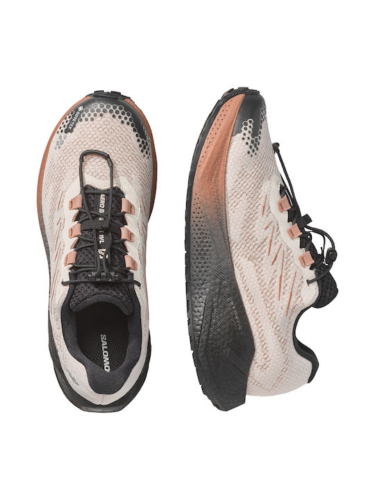 Aero Blaze 4 Frauen Sportschuhe Trail Running Orange Wasserdichte mit Gore-Tex Membrane