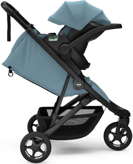 Thule Cărucior pentru copii Thule Spring 2 Potrivit pentru nou-născuți Albastru