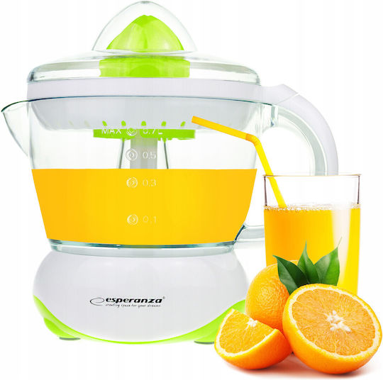 Esperanza Clementine Electric Juicer 25W with 700ml Capacity White