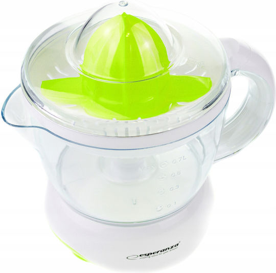 Esperanza Clementine Electric Juicer 25W with 700ml Capacity White