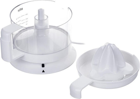 Braun CJ 3000 WH Electric Juicer 20W with 350ml Capacity White