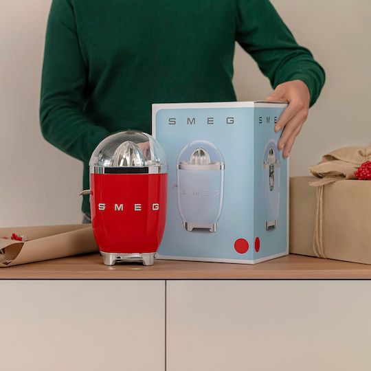 Smeg Ηλεκτρικός Στίφτης 70W Κόκκινος