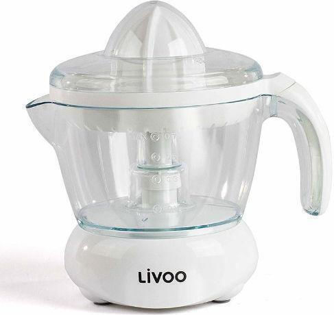 Livoo Storcător Electric 25W Cu Memorie Internă 700ml Alb