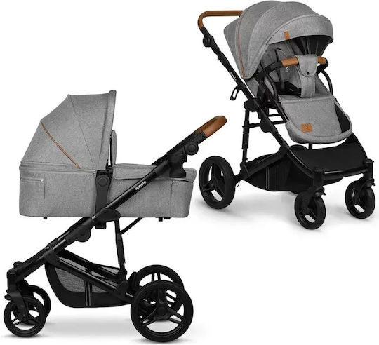 Lionelo Mari Tour Reversible 2 in 1 Baby Stroller Suitable for Newborn Grey