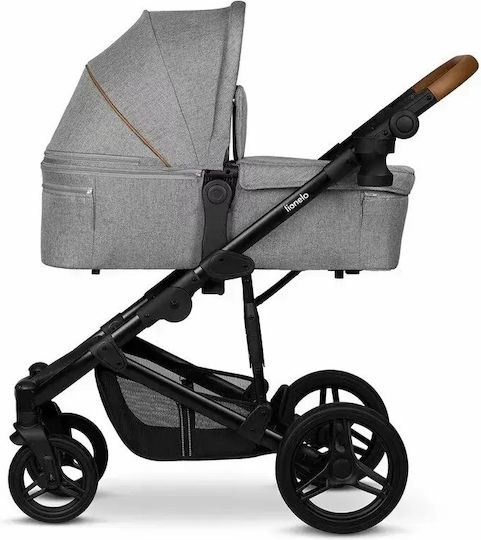 Lionelo Mari Tour Reversible 2 in 1 Baby Stroller Suitable for Newborn Grey