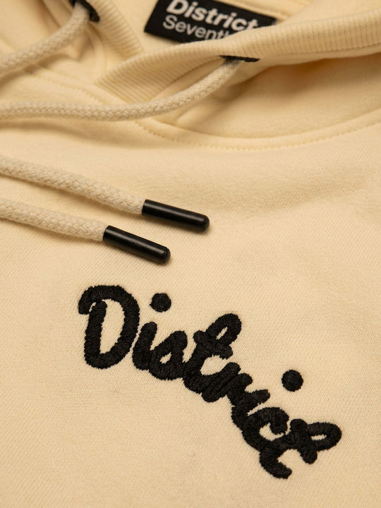 Sweatshirt Mit Kapuze In Creme
