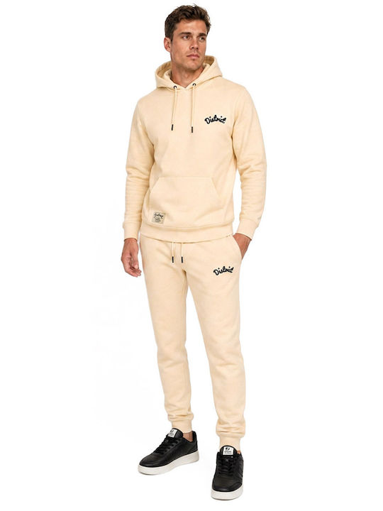 Sweatshirt Mit Kapuze In Creme