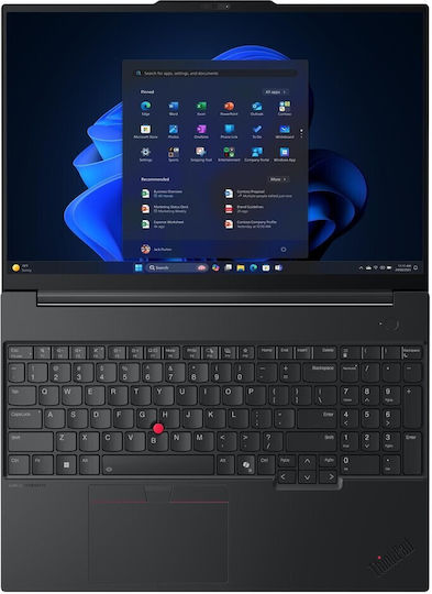Lenovo Thinkpad E16 Gen 3 16" IPS QHD+ 120Hz (Ultra 5-226V/16GB/1TB SSD/No OS) (US Keyboard)