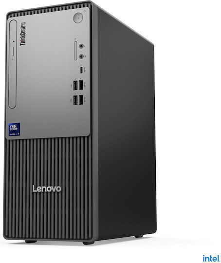 Lenovo ThinkCentre Neo 50t Gen6 Desktop PC (Ultra 5-225/16GB DDR5/512GB SSD/No OS) με Πληκτρολόγιο (GR)