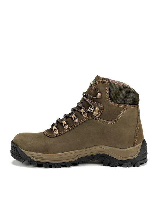 Chiruca Încălțăminte de Drumeție pentru Bărbați Tip Botine Impermeabile cu Membrană Gore-Tex Maro