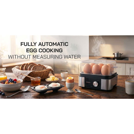 Gastroback Egg Cooker 6 Egg Capacity 400W Silver