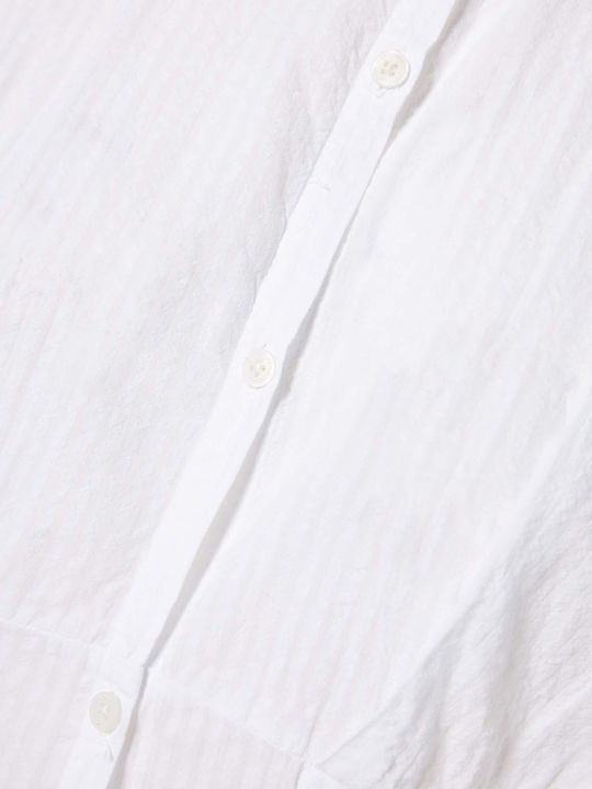 Καλοκαιρινό Midi Σεμιζιέ Φόρεμα White