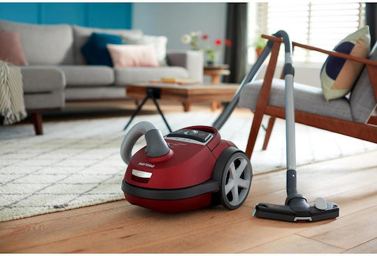 Philips Solid Vacuum 2200W with 4lt Container Red