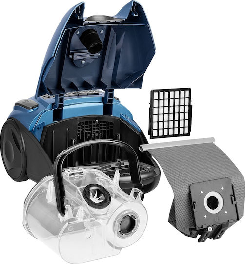 ECG SBS4400 Aspirator Electric 700W cu recipient 2.7lt Albastru