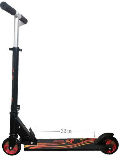 Kids Scooter 2-Wheel for 6+ Years Black