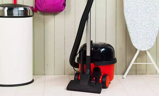 Numatic Ηλεκτρική Σκούπα 620W με Σακούλα 9lt Κόκκινη
