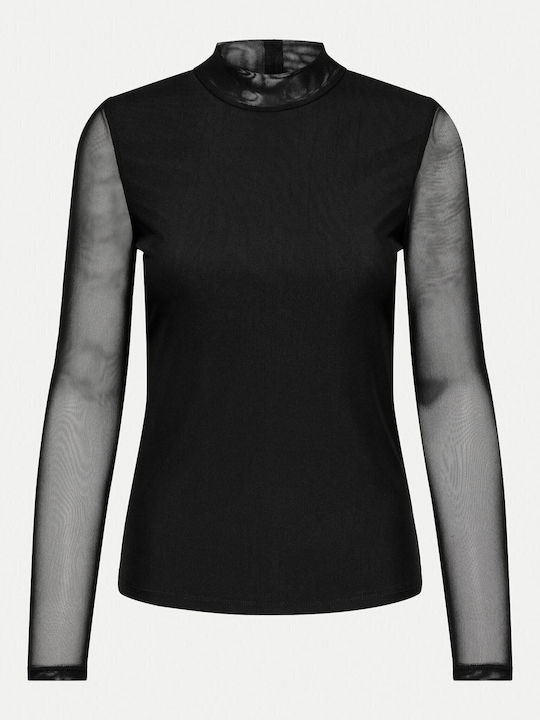Damen Bluse Schwarz