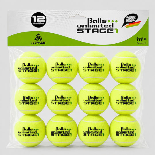 Topspin Unlimited Stage 1 Tournament Mingi De Tenis Pentru Turneu 12 Bucăți