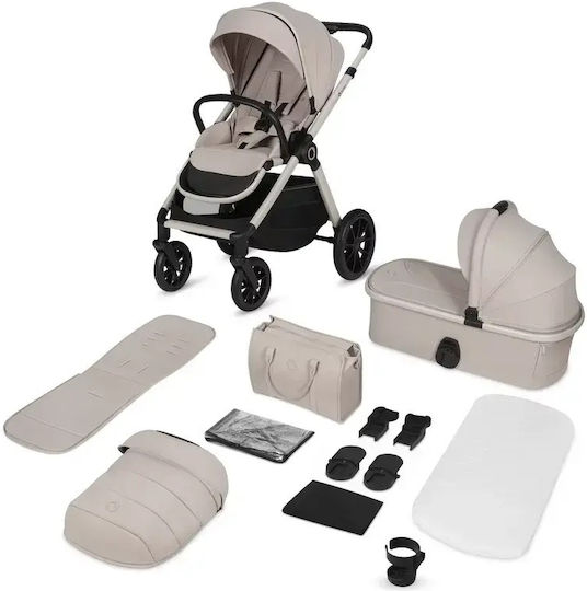 Lionelo Layla Reversible 2 in 1 Baby Stroller Suitable for Newborn Beige Sand