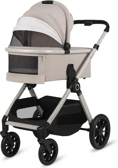 Lionelo Layla Reversible 2 in 1 Baby Stroller Suitable for Newborn Beige Sand