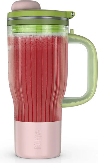 Ninja Blendboss Μπλέντερ με Πλαστική Κανάτα 710 ml 1100W Watermelon Bubblegum