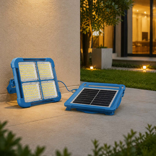 Solarleuchte mit Blauem Licht