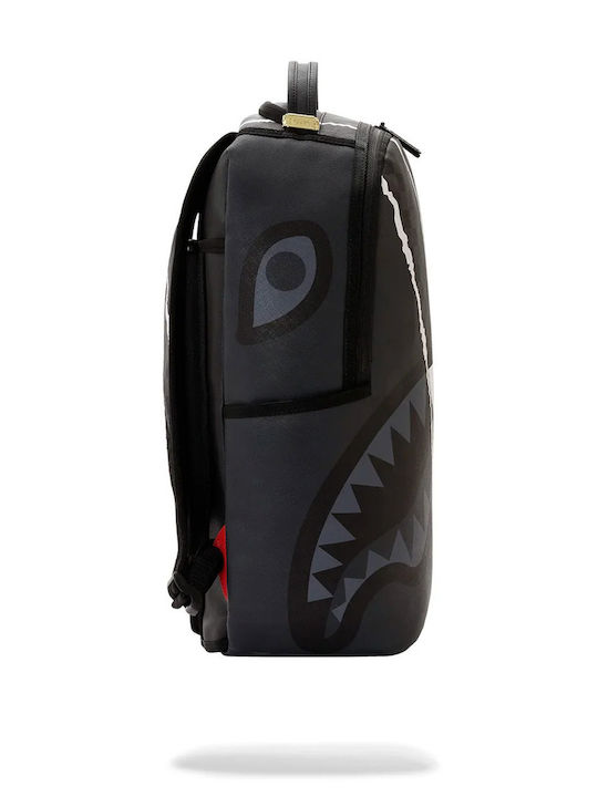 Sprayground School Backpack Junior High-High School Center Rip Revealing Gray Check