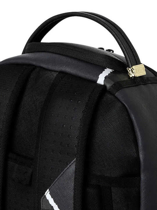 Sprayground School Backpack Junior High-High School Center Rip Revealing Gray Check
