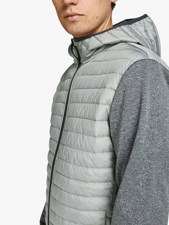 Мъжко яке Puffer Сиво