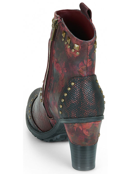 Damen Stiefeletten Rote