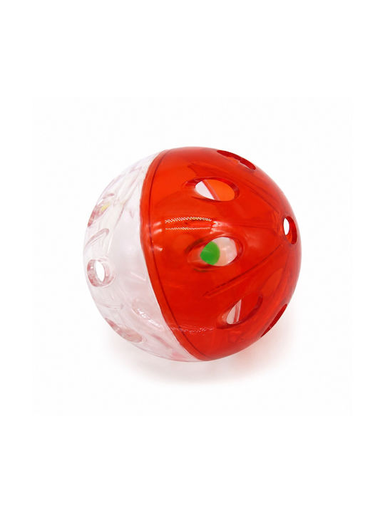 Jucărie Glob Transparentă Clopoțel Pisici Multicolor