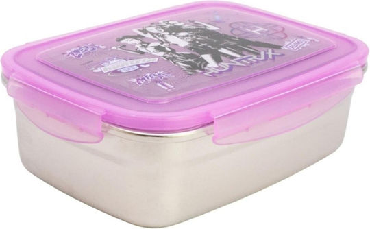 Stor Demon Hunters Edelstahl Kinderlebensmittelbehälter K-POP Demon Hunters 1,09 Liter Graue